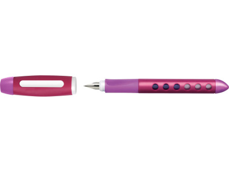 FABER-CASTELL Stylo plume éducatif Scribolino, mûre