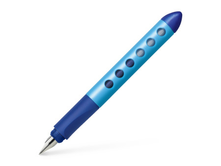 FABER-CASTELL Stylo plume éducatif Scribolino, bleu