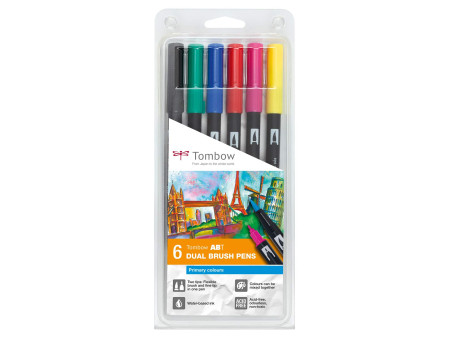 TOMBOW Feutre double pointe 'ABT DUAL BRUSH PEN', couleurs