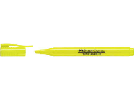 FABER-CASTELL Surligneur TEXTLINER 38, jaune