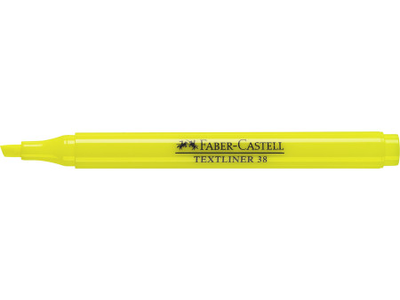 FABER-CASTELL Surligneur TEXTLINER 38, jaune