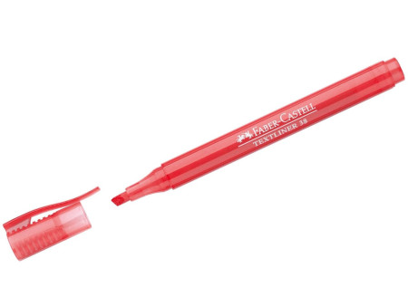 FABER-CASTELL Surligneur TEXTLINER 38, rouge
