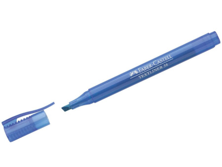 FABER-CASTELL Surligneur TEXTLINER 38, bleu