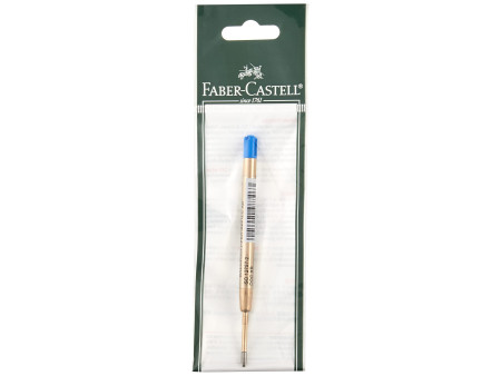 FABER-CASTELL Recharge pour stylo à bille XB, bleu