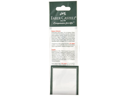 FABER-CASTELL Recharge pour stylo à bille XB, bleu