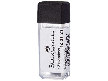 FABER-CASTELL Boîte de mines de rechange pour compas