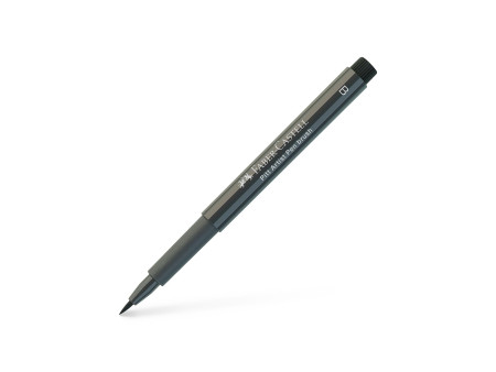 FABER-CASTELL Feutre PITT artist pen, gris chaud V