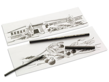 FABER-CASTELL Crayon carbone pour dessin PITT MONOCHROME
