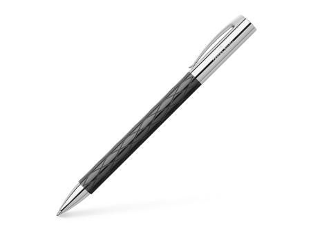FABER-CASTELL Stylo à bille rotatif Ambition losange noir