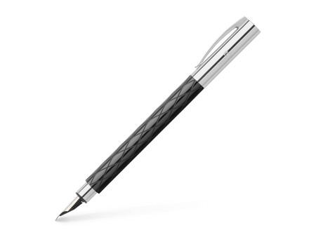FABER-CASTELL Stylo plume Ambition losange noir