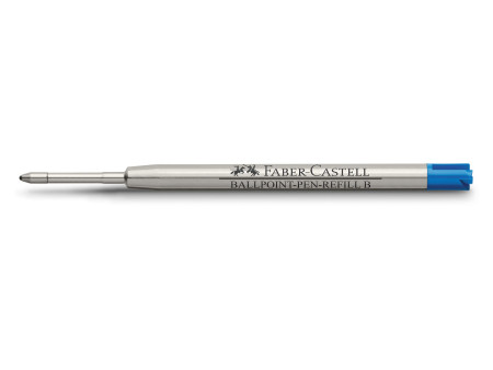FABER-CASTELL Recharge grand volume B stylo à bille, bleu