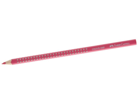 FABER-CASTELL Crayon de couleur Colour GRIP, rouge framboise