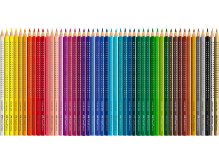 FABER-CASTELL Crayons de couleur Colour GRIP, étui de 48