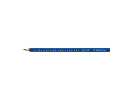 FABER-CASTELL Crayon de couleur Colour GRIP, bleu jean