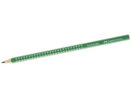FABER-CASTELL Crayon de couleur Colour GRIP, vert herbe
