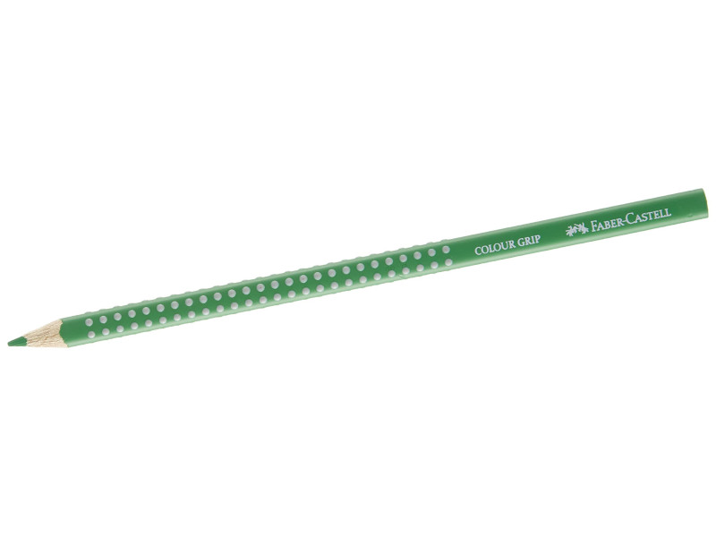 FABER-CASTELL Crayon de couleur Colour GRIP, vert herbe