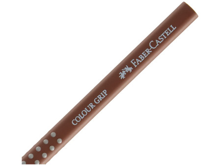 FABER-CASTELL Crayon de couleur Colour GRIP, fauve