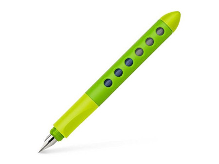 FABER-CASTELL Stylo plume éducatif Scribolino, vert clair
