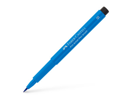 FABER-CASTELL Feutre PITT artist pen, bleu phthalo