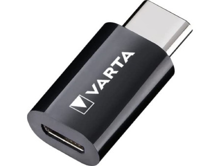 VARTA Adaptateur - micro-USB vers USB 3.1 type C