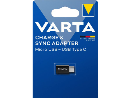 VARTA Adaptateur - micro-USB vers USB 3.1 type C