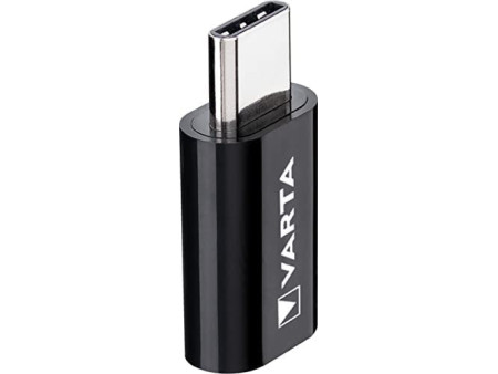 VARTA Adaptateur - micro-USB vers USB 3.1 type C