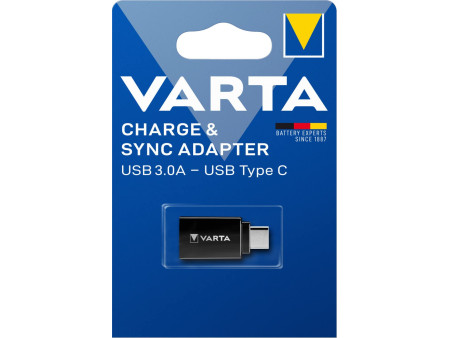 VARTA Adaptateur USB 3.0 - USB 3.1 type C