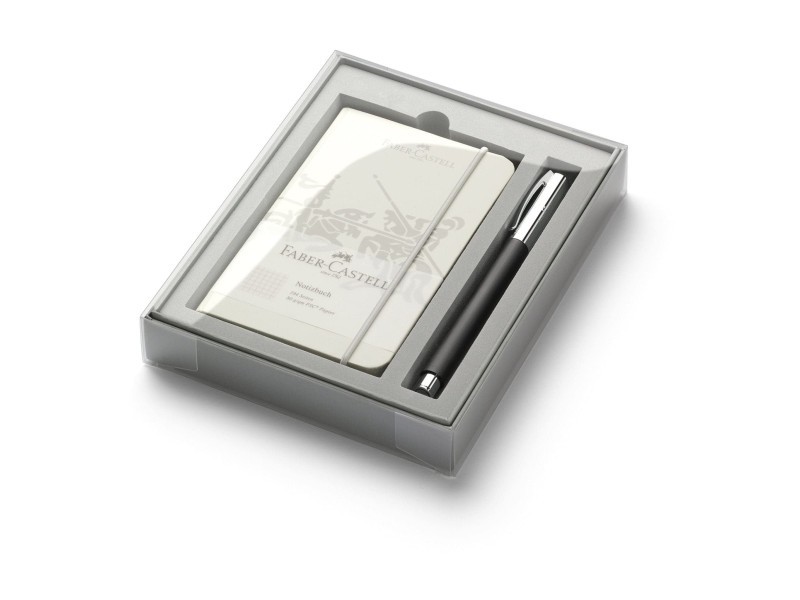 FABER-CASTELL Set d'écriture Ambition résine, noir