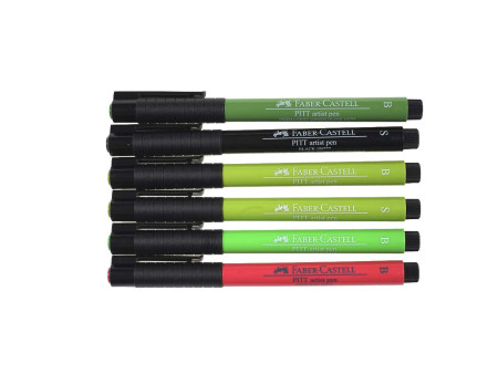 FABER-CASTELL Feutre à l'encre de Chine PITT artist pen