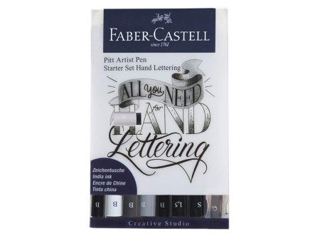 FABER-CASTELL Feutre à l'encre de Chine PITT artist pen