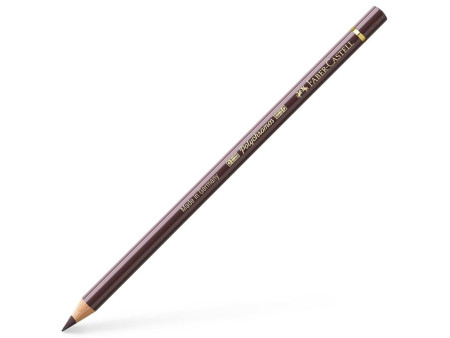 FABER-CASTELL Crayon de couleur POLYCHROMOS, marron de noix
