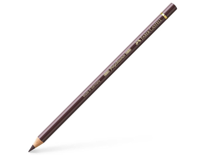 FABER-CASTELL Crayon de couleur POLYCHROMOS, marron de noix