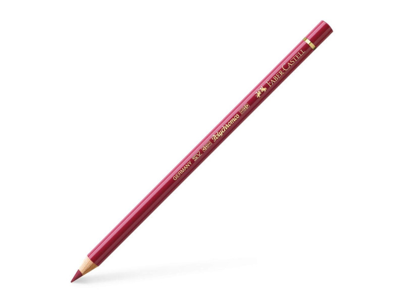 FABER-CASTELL Crayon de couleur POLYCHROMOS, rouge foncé