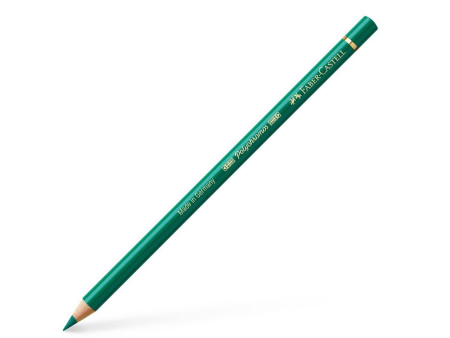 FABER-CASTELL Crayon de couleur POLYCHROMOS, vert phthalo