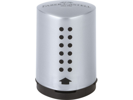 FABER-CASTELL Taille-crayon GRIP 2001 Mini, argent