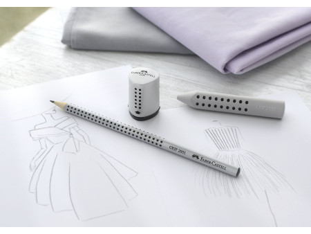 FABER-CASTELL Taille-crayon GRIP 2001 Mini, argent