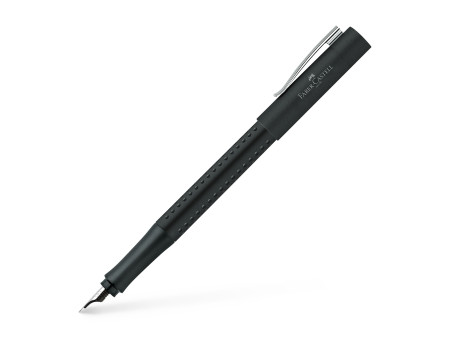 FABER-CASTELL Stylo plume GRIP 2011, B, noir