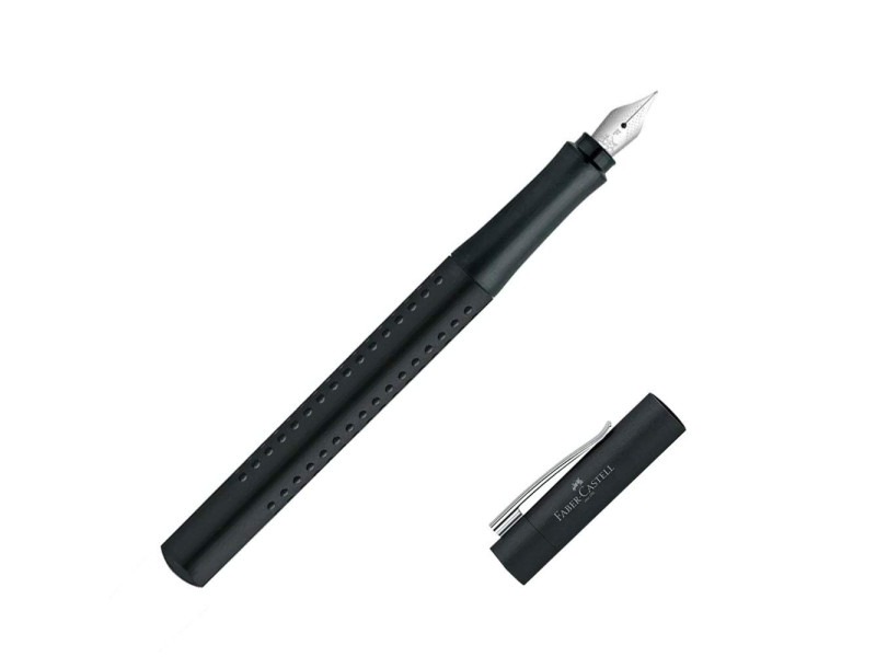 FABER-CASTELL Stylo plume GRIP 2011, F, noir