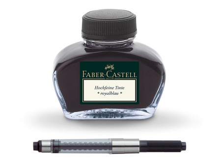 FABER-CASTELL Flacon d'encre, contenu: 62,5 ml, bleu roy