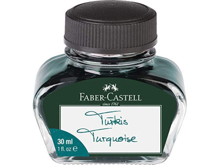FABER-CASTELL Flacon d'encre, contenu: 30 ml, bleu roy