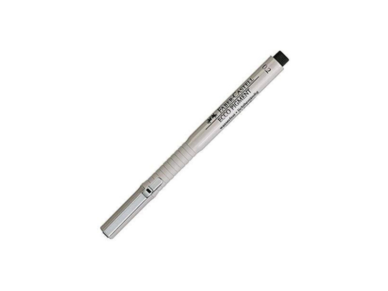 FABER-CASTELL Stylo feutre ECCO PIGMENT 0,2 mm, noir