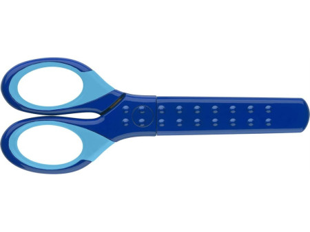 FABER-CASTELL Ciseaux scolaires GRIP, en blister, bleu