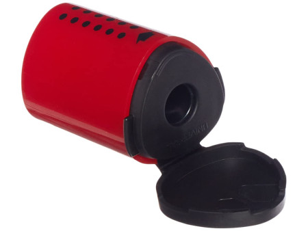 FABER-CASTELL Taille-crayon GRIP 2001 Mini, bleu/rouge