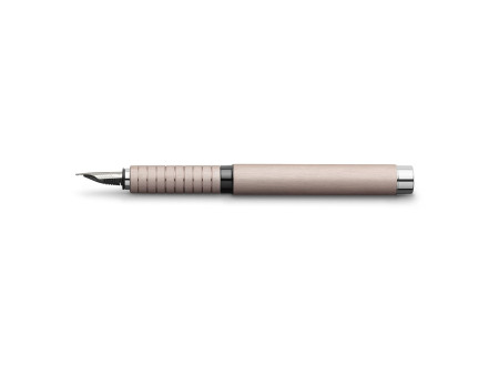 FABER-CASTELL Stylo plume Essentio Aluminium, rosé, B