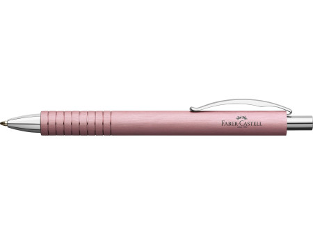 FABER-CASTELL Stylo à bille Essentio Aluminium, rosé