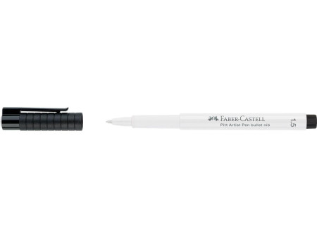 FABER-CASTELL Feutre PITT artist pen, blanc