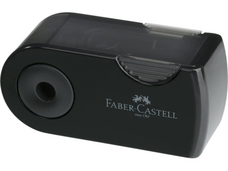 FABER-CASTELL Taille-crayon SLEEVE MINI, noir