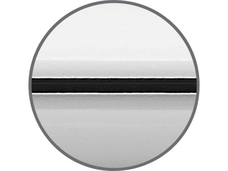 FABER-CASTELL Stylo plume NEO Slim acier inox, brillant, M