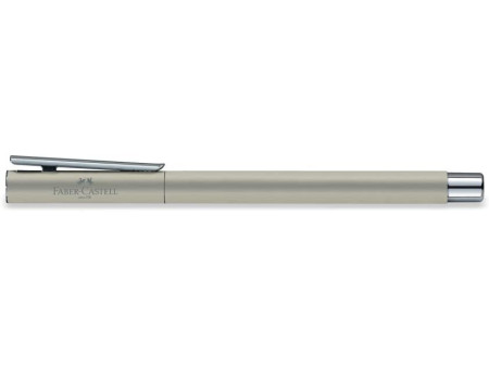 FABER-CASTELL Stylo plume NEO Slim acier inox, mat, F