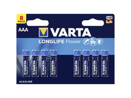 VARTA Pile alcaline Longlife Power, Micro (AAA/LR03)